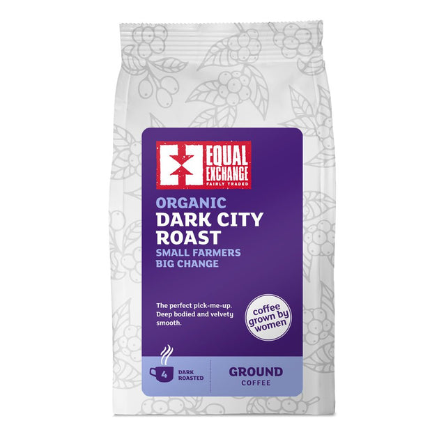 Organic & Fair Trade Dark Roast & Ground Coffee 200g - Greenlands Health Store