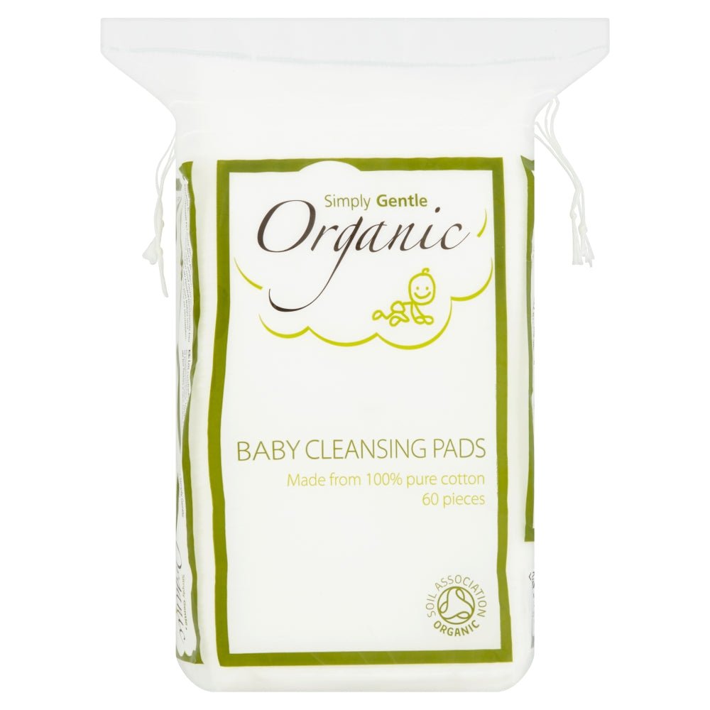 Organic Baby Cleansing Pads 60's - Greenlands Health Store