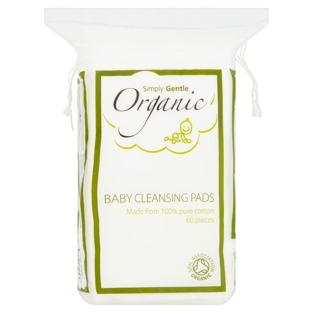 Organic Baby Cleansing Pads 60's - Greenlands Health Store