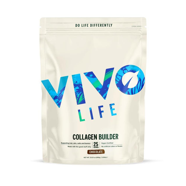 Vivo Life Collagen Builder Chocolate 950g - Greenlands Health Store