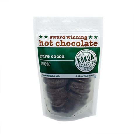 Kokoa Pure 100% Hot Chocolate 210g - Greenlands Health Store