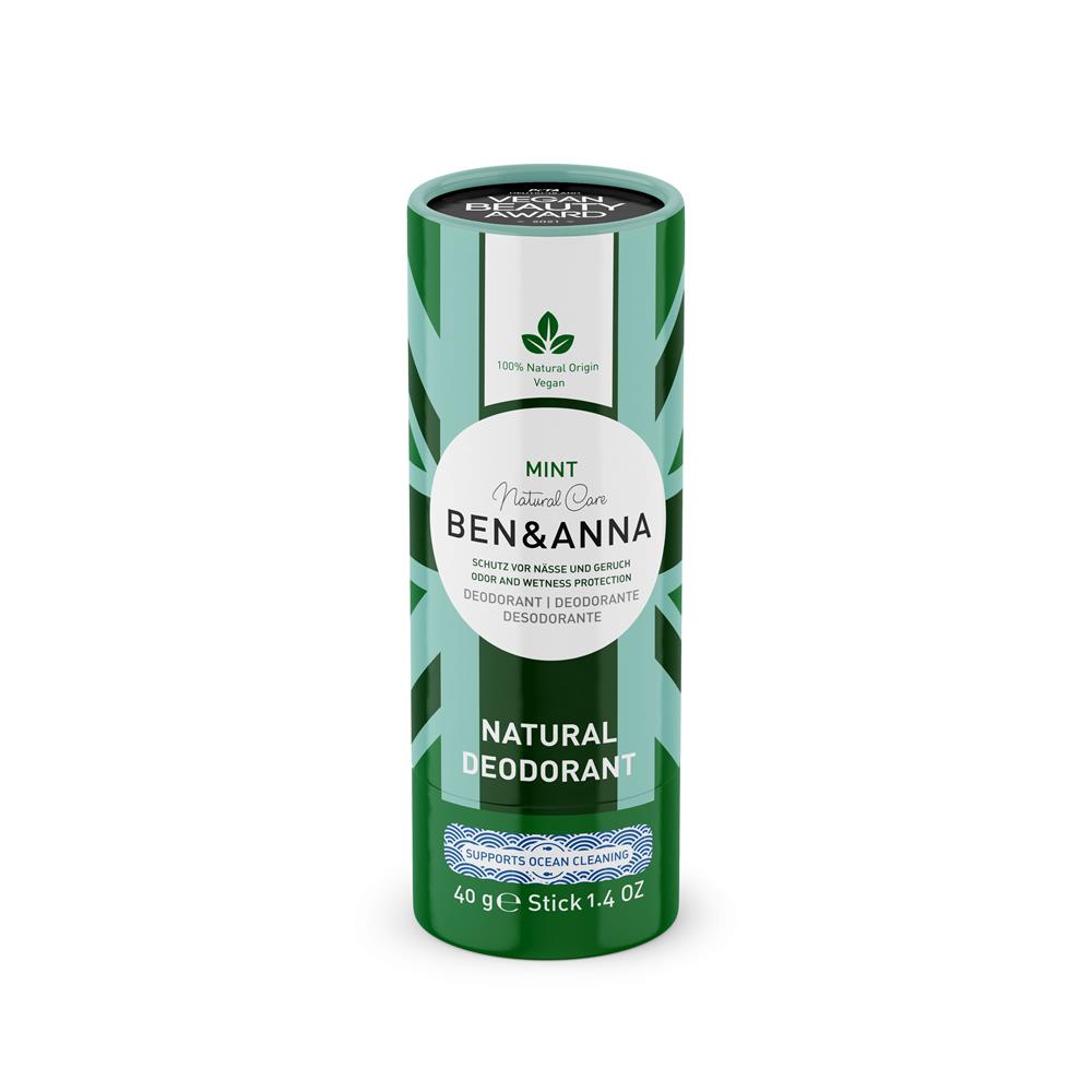 Ben & Anna - Mint Deodorant 40g - Greenlands Health Store