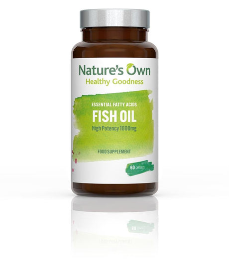 Fish Oil High Potency 1000mg 60 capsule - Greenlands Health Store