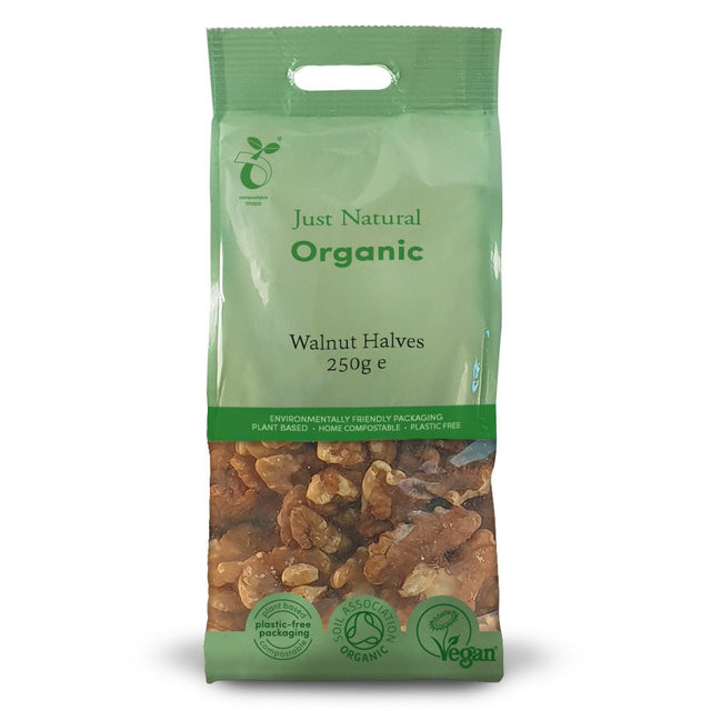 Organic Walnut Halves 250g - Greenlands Health Store