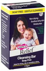 Hopes Relief Soap Free Cleansing Bar 110g - Greenlands Health Store