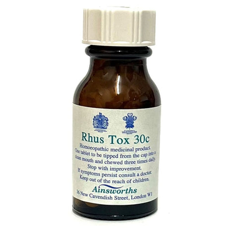Rhus Tox 30C Single Counter Remedy 120 tabs - Greenlands Health Store