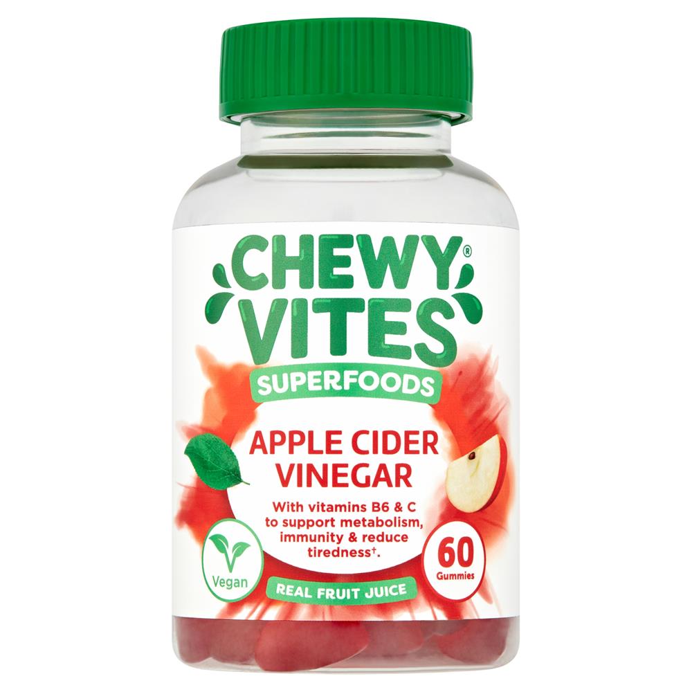 Chewy Vites Apple Cider Vinegar Gummies 60's - Greenlands Health Store