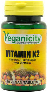 Vitamin K2 100ug 60 Vtabs to help with the proper bone formation - Greenlands Health Store
