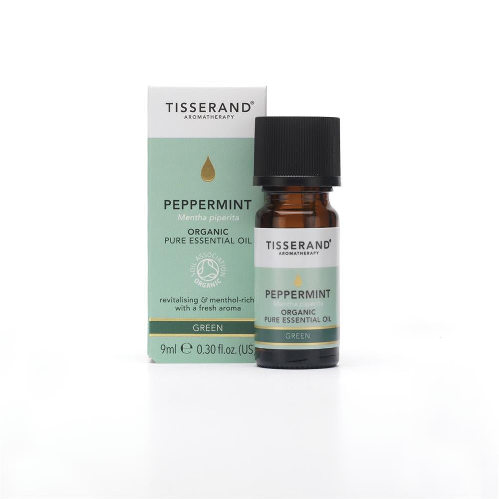 Tisserand Organic Peppermint Essential Oil (9ml) - Greenlands Health Store