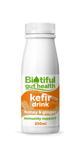 Honey & Ginger Kefir Smoothie 250ml - Greenlands Health Store