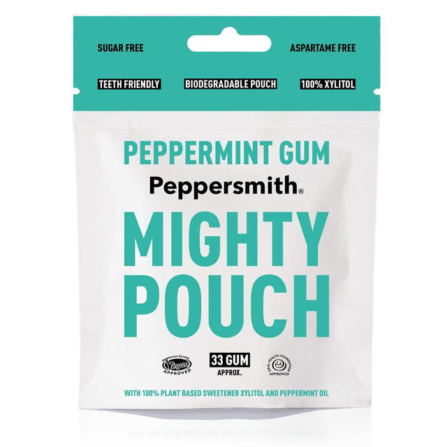 Premium Peppermint Xylitol Gum 50g - Greenlands Health Store