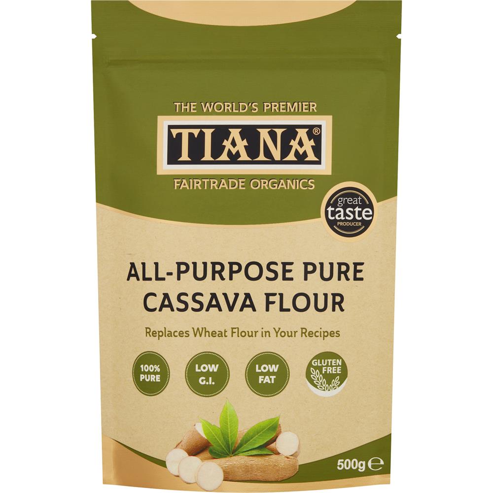 TIANA All Purpose Gluten Free Cassava Flour for baking - Greenlands Health Store