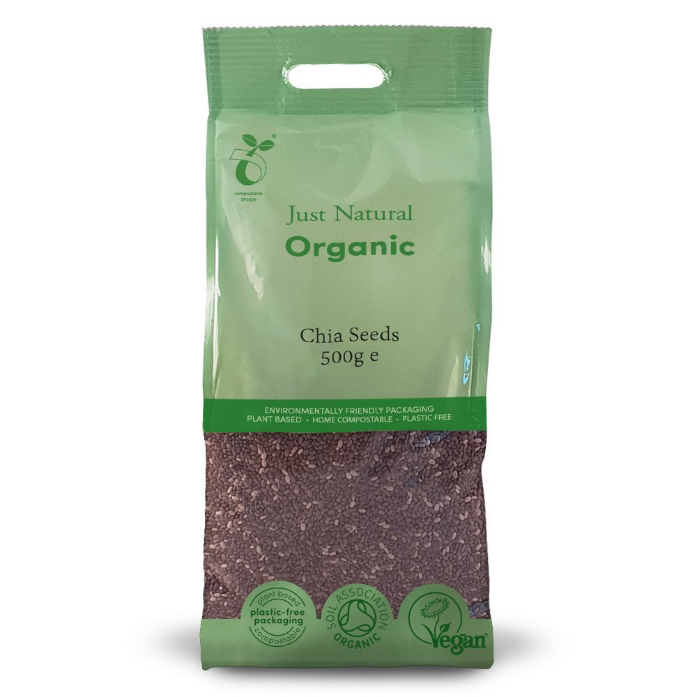 Organic Chia Seeds 500g - Greenlands Health Store