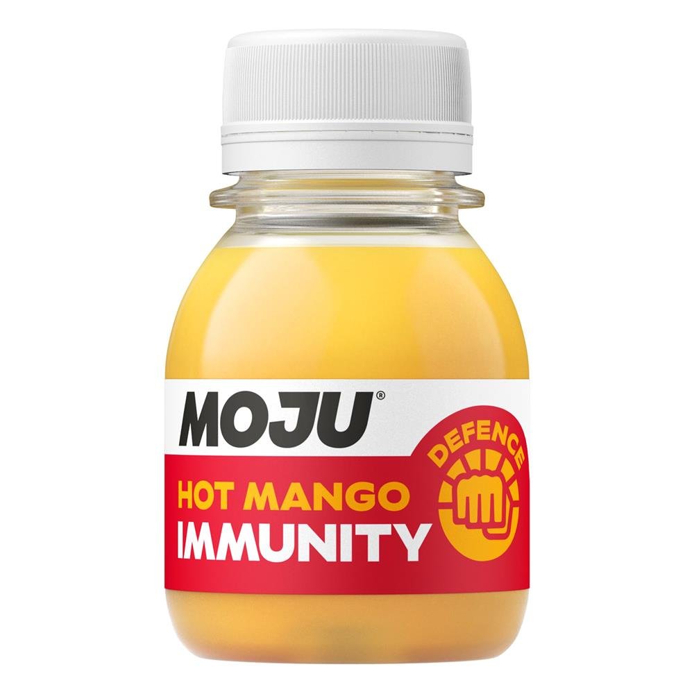 MOJU Hot Mango Immunity Shot 60ml (formerly Hot Shot) - Greenlands Health Store