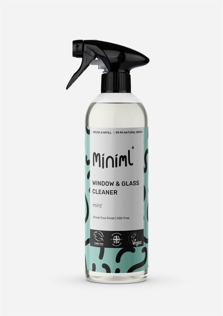 Mint Window and Glass Cleaner 750ml spray bottle - Greenlands Health Store