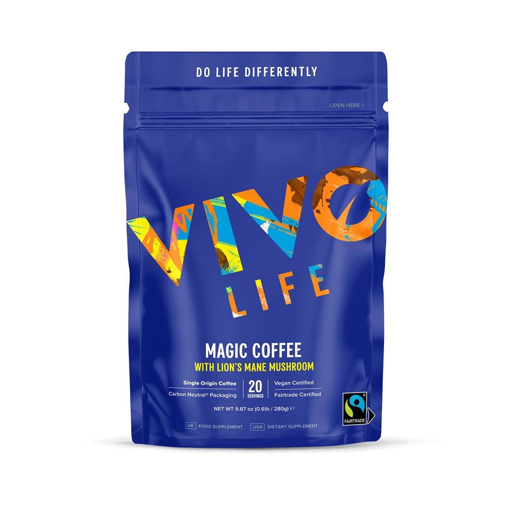 Vivo Life Magic Ground Coffee with Lion's Mane 280g - Greenlands Health Store