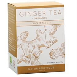Organic Ginger Tea 20 sachets - Greenlands Health Store