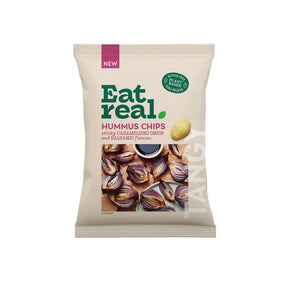 Hummus Chips Caramelised Onion & Balsamic Vinegar 110g - Greenlands Health Store