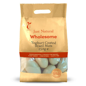 Yoghurt Coated Brazil Nuts 250g - Greenlands Health Store