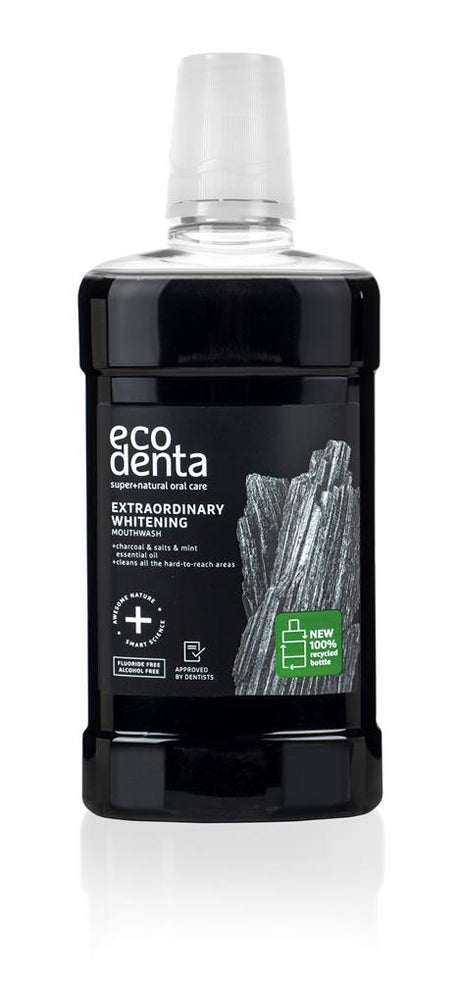 Ecodenta extraordinary whitening mouthwash 500 ml - Greenlands Health Store