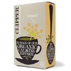 Clipper Organic Fennel Infusion 20 bags - Greenlands Health Store