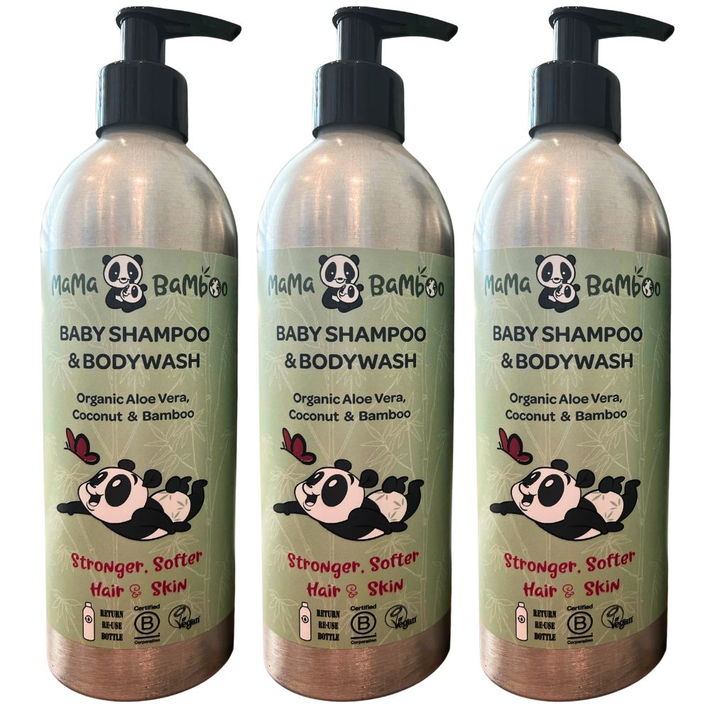 Mama Bamboo Organic Aloe & Bamboo Baby Shampoo - Greenlands Health Store