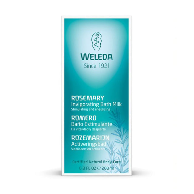 Rosemary Invigorating Bath Milk 200ml - Greenlands Health Store