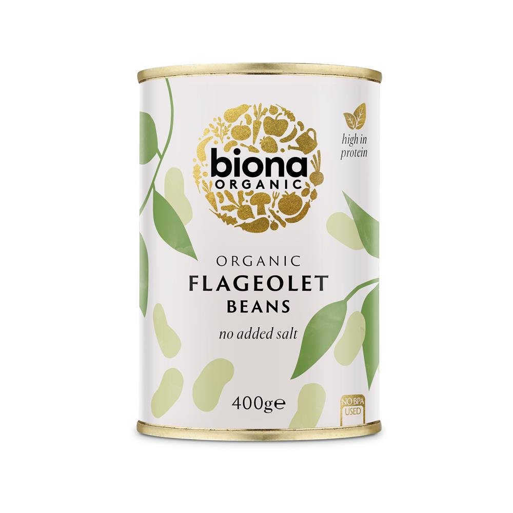 Organic Flageolet Beans 400g - Greenlands Health Store