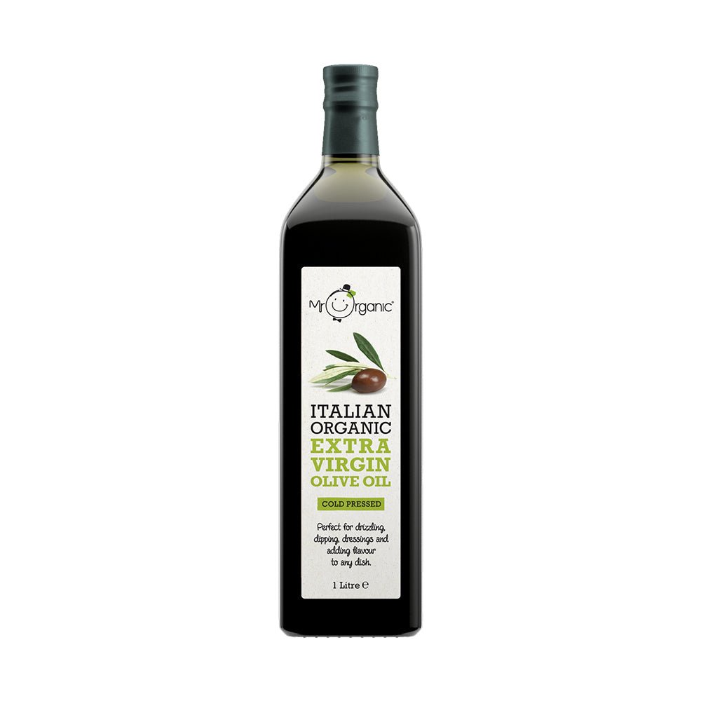 Mr Organic Extra Virgin Italian Olive Oil 1L - Greenlands Health Store