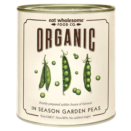 Organic In Season Garden Peas 340g - Greenlands Health Store