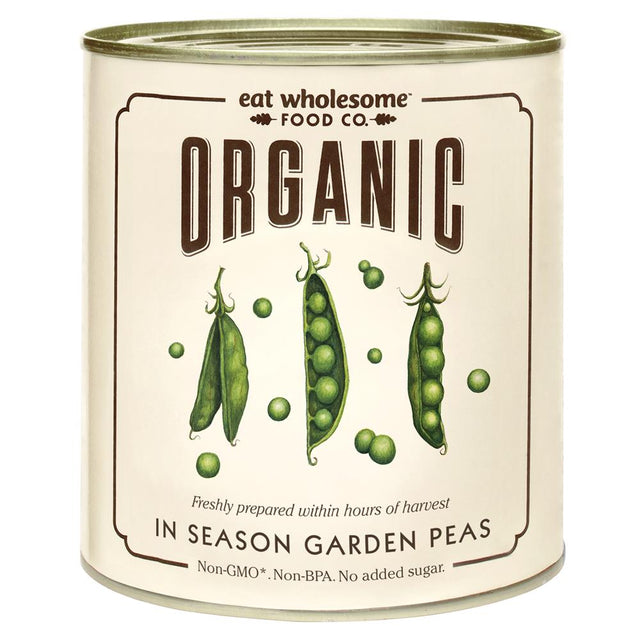 Organic In Season Garden Peas 340g - Greenlands Health Store