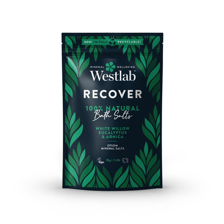 Westlab Recover Bathing Salts with Arnica & White Willow 1000g - Greenlands Health Store