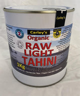 Organic RAW LIGHT Tahini 1000g Eco Tin - Greenlands Health Store