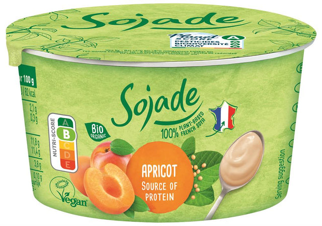 Organic Apricot Soya Yoghurt Alternative 150g - Greenlands Health Store
