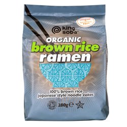 Org 4 Pack Brown Rice Ramen Noodles 280g - Greenlands Health Store