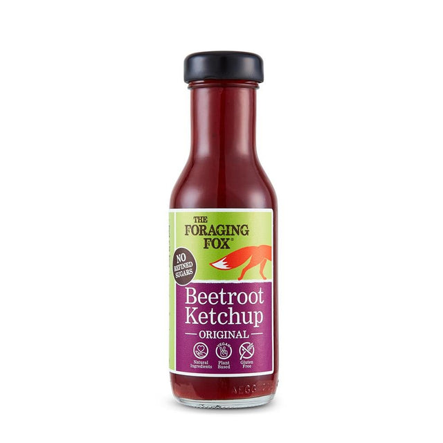 The Foraging Fox Original Beetroot Ketchup 285g - Greenlands Health Store
