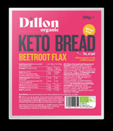 Dillon Organic Beetroot Flax Keto Bread 250g - Greenlands Health Store