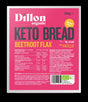 Dillon Organic Beetroot Flax Keto Bread 250g - Greenlands Health Store