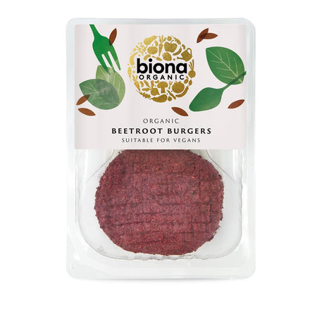 Organic Beetroot Burgers 150g - Greenlands Health Store
