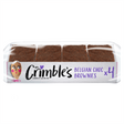 Mrs Crimbles Gluten Free Belgian Choc Brownies 190g - Greenlands Health Store