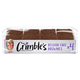 Mrs Crimbles Gluten Free Belgian Choc Brownies 190g - Greenlands Health Store