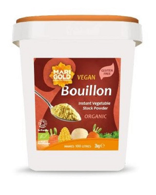 Marigold Organic Catering Vegan Bouillon 2kg Red - Greenlands Health Store