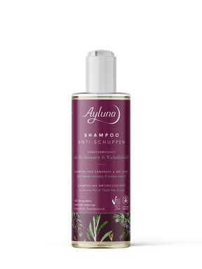 Ayluna Shampoo for Dandruff & Dry Scalp (with organic rosemary and juniper wood oil) - Greenlands Health Store