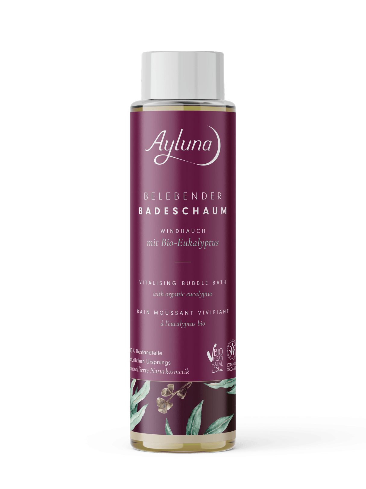 Ayluna Vitalising Bubble Bath (with Organic Eucalyptus) - Greenlands Health Store
