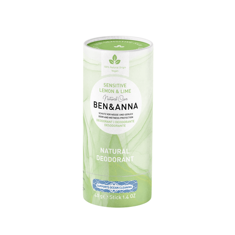 Ben & Anna Sensitive Lemon & Lime - Greenlands Health Store
