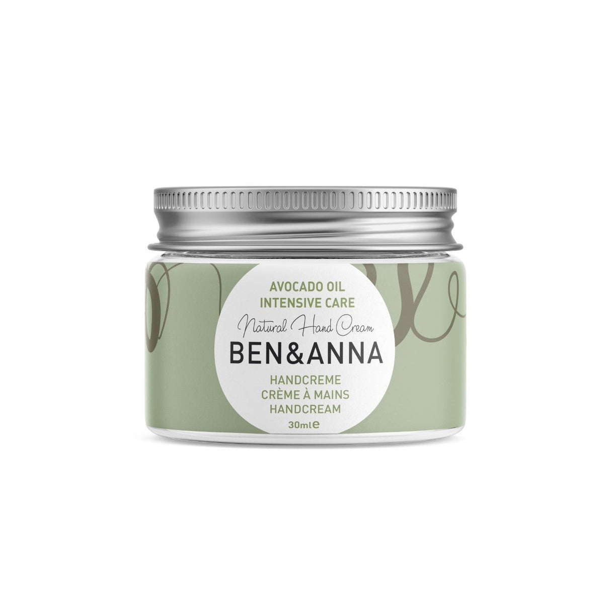 Ben & Anna Intensive Care Hand Cream (Avocado) 30ml - Greenlands Health Store