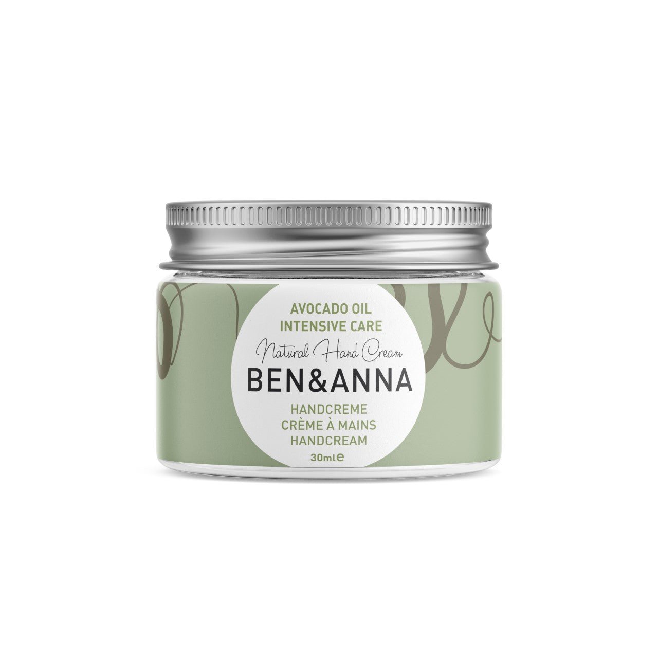 Ben & Anna Intensive Care Hand Cream (Avocado) 30ml - Greenlands Health Store