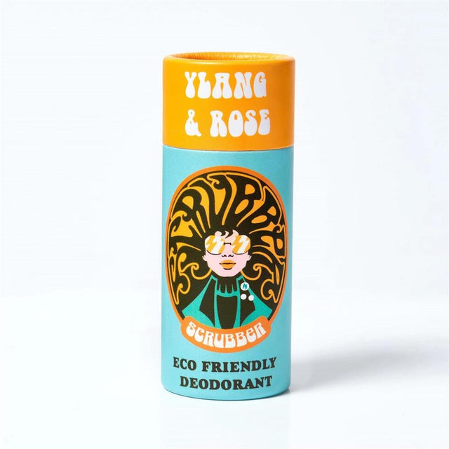 Scrubber Ylang & Rose Eco - friendly Natural Deodorant - Greenlands Health Store