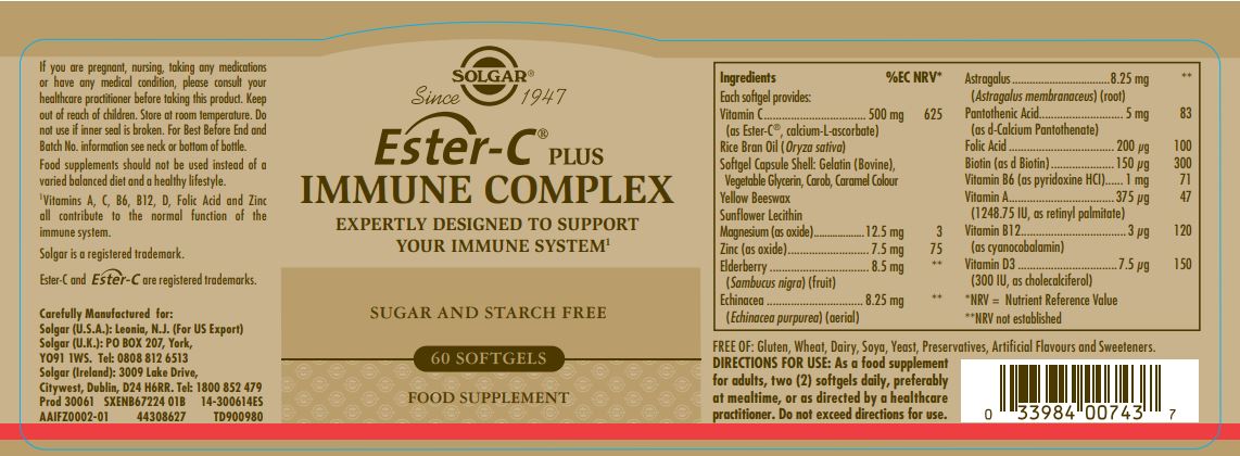 Ester-C Plus Immune Complex - Greenlands Health Store