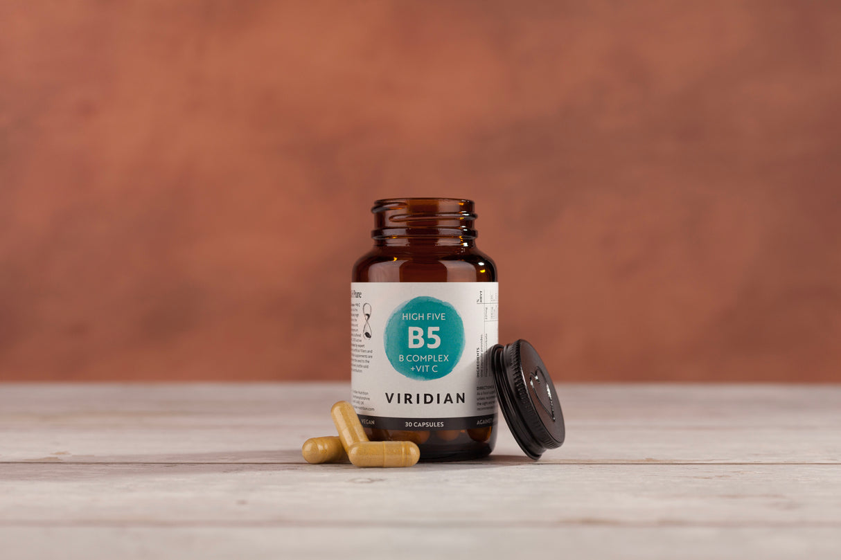 Viridian High B5 Complex + Vit C - Greenlands Health Store